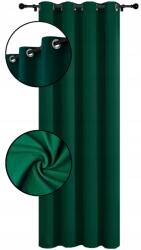 NOW-ART Kész függöny, sima, 145x220 cm, karikás, matt sima függöny, fémgyűrűs (5903682213032 220)