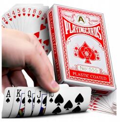  Póker Kártya Szett 54 Db-os Pakli Römi Bevonatú Hagyományos Játék