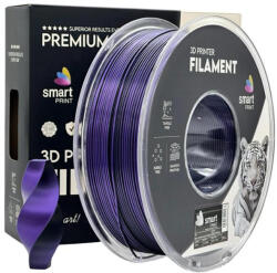  PLA SILK FEKETE-LILA dual color (kétszínű) filament - 1kg - átmérő 1, 75mm +/- 0, 03mm / Smart Print