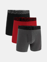 Under Armour Férfi Under Armour M UA Perf Cotton 6in boxeralsó (3db) 4XL szürke