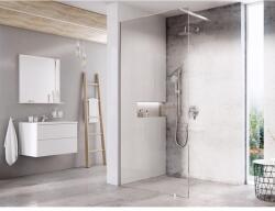 RAVAK Walk-In Wall Szett 120, zuhanykabin krómhatású+transparent (GW9WG0C0SZ1)