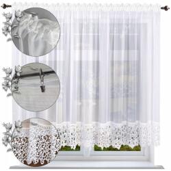  Gipszből készült függöny 180x400 Csipkés függöny a nappaliba sima egyenes (5903682215852)