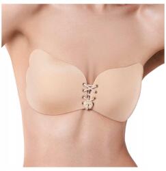 Julimex önhordó melltartó wow push up hatás bézs C (wygodny stanik bez duze)