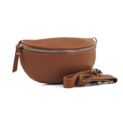 Natascia Barka női crossbody valódi bőr barna prémium vera pelle (na-1299-brown)