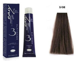 Lisap Easy Absolute ammónia rezorcin és PPD mentes hajfesték, 5/08 - hajpatika