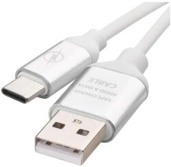 Legrand/Emos EMOS brand of Legrand EMOS SM7025W, Töltő- és adatkbel USB-A 2.0 / USB-C 2.0, 1 m, fehér (SM7025BL)