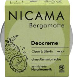NICAMA Dezodorkrém - Bergamott - 45 g