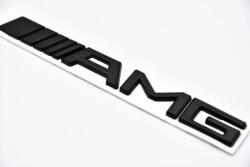 Mercedes-Benz Mercedes Amg Bélyegző Embléma Fekete Műanyag