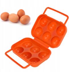 6 Hálós Tojástartó Doboz Műanyag Rendszerező (POJEMNIK NA JAJKA PUDEŁKO ORGANIZER JAJEK)