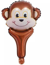  Majom fej marok lufi, fólia, 46 cm