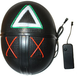 Mezőfi Squid Game villogós álarc, háromszög