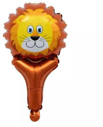  Oroszlán fej, mini marok fólia lufi, 46 cm