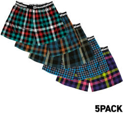 Horsefeathers 5PACK férfi rövidnadrágHorsefeathers Agyagcsomag 1 (AM284A) XL - nedeto