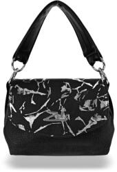  Zellia Női Oldaltáska 25101 Fekete Matt - Leaf - (28149767)