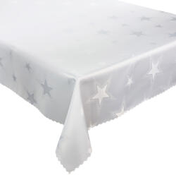  Foltálló karácsonyi terítő csillag mintával - 140x240 cm