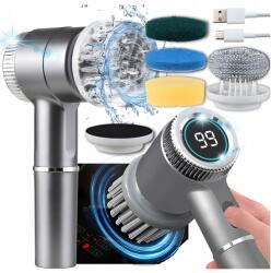  Elektromos Tisztítókefe Forgó 5 az 1-ben Takarító Mosó Készlet (Elektryczna Szczotka do Czyszczenia)