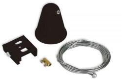 Ledium 3 fázisú S1 függesztőhuzal, 10-200cm, fekete (OH9114335)