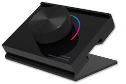 Ledium ProSystem 1 zónás RGB asztali távirányító, forgatógombbal, fekete, RF, elemes (OH9114532)