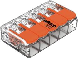 Ledium WAGO vezetékösszekötő 5 vezetékhez, max. 4 mm2, WAGO-221-415