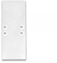 Ledium EC66W végzáró 2Side LED lámpaprofilhoz, alumínium, fehér, 2db, csavarokkal (OH9113611)