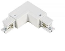 Ledium 3 fázisú S1 L-alakú összekötő elem, N vezető kívül, védővezető belül, fehér (OH9114320)