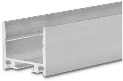 Ledium Hide Single felületre szerelhető alumínium LED profil, 16mm, ezüst eloxált, 2m (OH9114797)