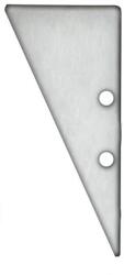 Ledium EC91 végzáró Hide Triangle LED profilhoz, alumínium, csavarokkal (OH9114832)