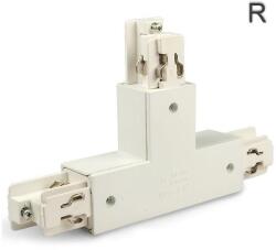 Ledium 3 fázisú 'Classic' EUTRAC sín T összekötő JOBB, fehér (OH91076562)