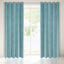  Ria bársony sötétítő függöny Tengerkék 140x250 cm (315222)