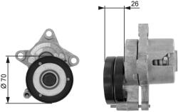 GATES Szíjfeszítő, hosszbordás szíj GATES T38283 for SEAT, VW (T38283)