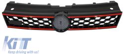 KITT Specials Első Középső Rács Sport Volkswagen VW Polo 6R 2009-2014 GTI Design (FGVWPO6RGTI)
