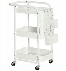 Homcom 3 szintes polcos kocsi Homcom (850-185WT)