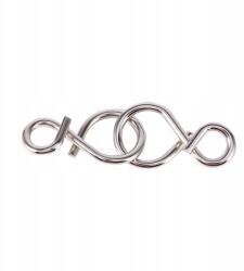 8 db/szett fém drót Iq teszt puzzle (YX00001)