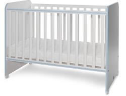 Lorelli Sweet Dream kiságy 60x120 - White Baby Blue - aprotalpak