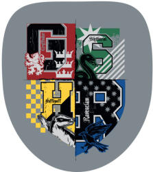  Harry Potter Grey Crest formapárna, díszpárna 32x35 cm