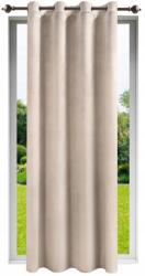 NOW-ART Velúr függöny 140x230 átvezető függöny gurulós nappali színek (5903682217191)