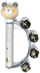  Száncsengő állatfigurás, szürke (maci) (CSWF6716-C)