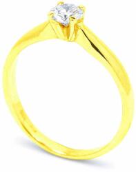 White & Black Labor gyémánt eljegyzési gyűrű - 0, 31 karát - IGI (AU14022)