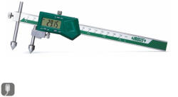 INSIZE Subler digital cu ciocuri inferioare conice reglabile INSIZE 10-300mm, rezolutie 0.01mm (1192-300A)