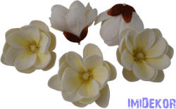  Polifoam magnólia fej D10cm - Krém