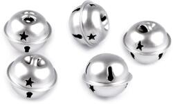  Karácsonyi csengettyű - matt ezüst (m7018)