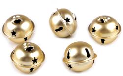 Karácsonyi csengettyű - matt arany (m7016)