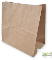  Papírtáska (fül nélkül) 32 x 32 x 16 cm - barna