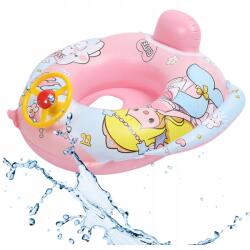 BestHurt Ponton Kormánykerék Úszókerék 59cm Felfújható Úszókerék Nyúl (materac ponton do plywania ponton krolik)