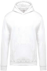 Kariban Gyermek kapucnis pulóver, Kariban KA477, White-8/10 (ka477wh-8-10)