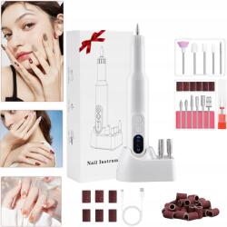  Körömmarógép Elektromos 20000 Rpm Manikűr Körömreszelő (PRAKTYCZNA POMOC KUCHENNA)