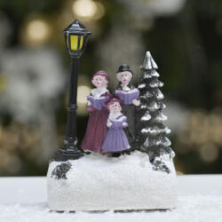 Karácsonyi jelenet - LED világítással - kórus (C_053201)