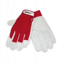 Dedra Védőkesztyű, Hasított Sertésbőr, 10-es Méret, Piros (BH1010R10B)