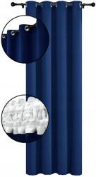 NOW-ART Készfüggöny matt 145x180 kerek sima félsötétítő függöny (5903682213056 180)