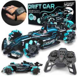 EVI Távirányítós Nagy Drift Autó Kézmozdulatokkal vezérelhető autó 25kmh (Wyścigówka RALLY CAR - drift i dym 25km/h)